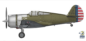 Model kit 1/72 Curtiss P-36C (Arma Hobby)