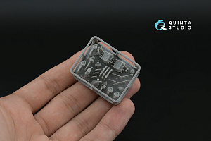 KrAZ-6322 3D-Printed & coloured Interior on decal paper (HobbyBoss) (with 3D-printed resin parts)