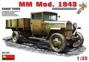 Model kit 1/35 Soviet GAZ-MM Mod.1943 1.5t Cargo Truck (MiniArt)