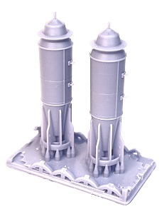 Additions (3D resin printing) 1/72 FAB-1500M54 bombs (2pcs) (Mazhor Models)