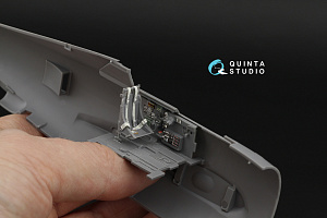 P-47D Thunderbolt Razorback 3D-Printed & coloured Interior on decal paper (Miniart)