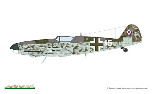 Model kit 1/72 Messerschmitt Bf-109G-10 WNF/Diana ProfiPACK edition (Eduard kits)