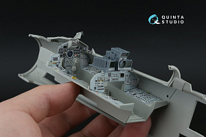 Tornado Gr.1 3D-Printed & coloured Interior on decal paper (Italeri) (with 3D-printed resin parts)