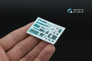 MiG-21SM Fishbed-J 3D-Printed & coloured Interior on decal paper (Eduard) (with 3D-printed resin parts)