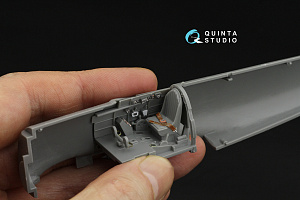 Nakajima Ki-84 Hayate 3D-Printed & coloured Interior on decal paper (Hasegawa)