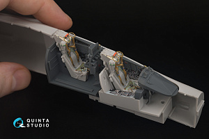 F-4K Phantom FG.1 3D-Printed & coloured Interior on decal paper (Hasegawa) (with 3D-printed resin parts)