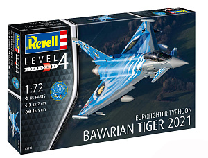 Model kit 1/72 Eurofighter Typhoon Bavarian Tiger 2021 (Revell)