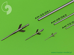 Aircraft detailing sets (brass) 1/72 Mikoyan MiG-21 F-13 (Fishbed C) - Pitot Tube 