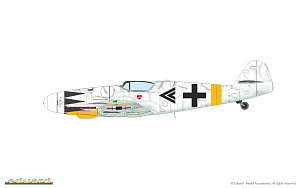 Model kit 1/72 Messerschmitt Bf-109G GUSTAV pt. 2 DUAL COMBO (Eduard kits)