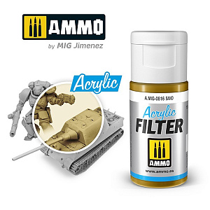 ACRYLIC FILTER Sand (15mL) (Ammo Mig)