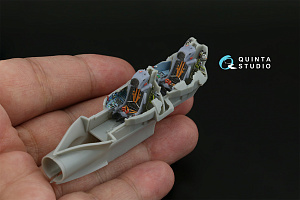 Su-17UM3 3D-Printed & coloured Interior on decal paper (Modelsvit) (with 3D-printed resin part)