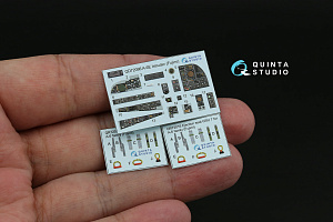 A-6E Intruder 3D-Printed & coloured Interior on decal paper (Fujimi)