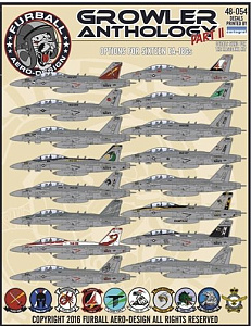 Decal 1/48 Growler Anthology Part II (Furball Aero-Design)