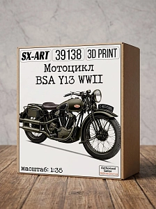 Addition (resin) 1/35 BSA Y13 WWII Motorcyclee (SX-Art)