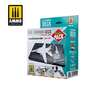 U.S. Carrier Deck Paint Set (Ammo Mig)
