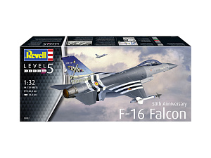 Model kit 1/32 Lockheed-Martin F-16 Falcon 50th Anniversary (Revell)