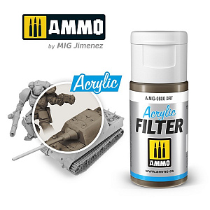 ACRYLIC FILTER Dirt (15mL) (Ammo Mig)