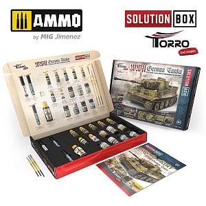 SOLUTION BOX - WWII German Tanks (Ammo Mig)