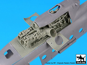 Additions (3D resin printing) 1/48 Mil Mi-8MT engines (designed to be used with Zvezda kits) 