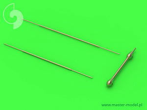 Aircraft detailing sets (brass) 1/72 German radar FuG 218 "NEPTUN" (used on night fighters Messerschmitt Me-262, Arado Ar-234 and other) 