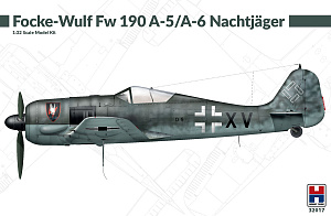 Model kit 1/32 Focke-Wulf Fw-190A-5/A-6 Nachtjager (Hobby 2000)