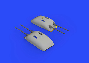 Additions (3D resin printing) 1/48 Focke-Wulf Fw-190A-5/U12 gun pods (designed to be used with Eduard kits) 