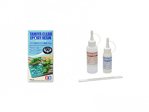 Diorama texture paint: Tamiya Clear Epoxy (150g) (Tamiya)