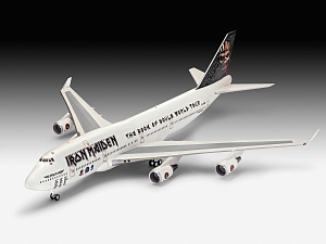 Model kit 1/144 Boeing 747-400 Iron Maiden "Ed Force One" (Revell)