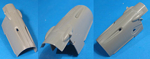 Additions (cast) 1/48 Bf 109F-2 Galland Conversion Set  (for Zvezda) (Vector) 