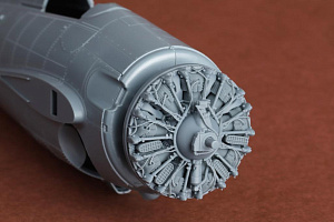 Additions (3D resin printing) 1/48 Grumman FM-2 Wildcat engine set (designed to be used with Eduard kits) 3D printed resin