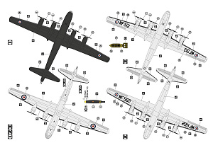Model kit 1/72 Washington B.1 (Hobby 2000)