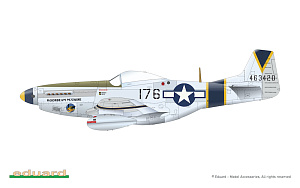 Model kit 1/72 Tales of Iwo Jima P-51D Mustangs Dual Combo HELL IN THE PACIFIC (Eduard kits)