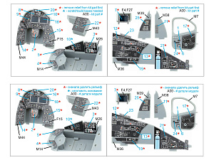 Mi-35 3D-Printed & coloured Interior on decal paper (Trumpeter) (Small version)