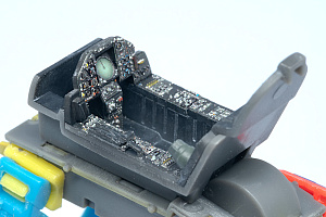 Additions (3D resin printing) 1/48 SEPECAT Jaguar Gr.1A Cab Upgrade Kit (A.M.U.R.Reaver) 