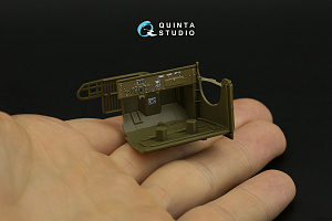  GMC CCKW 353 (open cab) 3D-Printed & coloured Interior on decal paper (Tamiya)