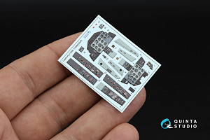 L-39ZA 3D-Printed & coloured Interior on decal paper (Trumpeter)(with 3D-printed resin parts)