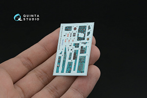 MiG-21MF Fishbed-J (Gorkiy plant) 3D-Printed & coloured Interior on decal paper (Eduard) (with 3D-printed resin parts)