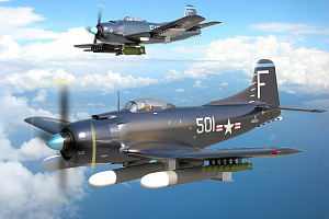 Model kit 1/72 Martin AM-1 'Mauler' Late Attack Aircraft (A & A Models)