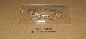 Vacu Canopy 1/72 P-47 D Bubbletop (TAM) (Rob Taurus)