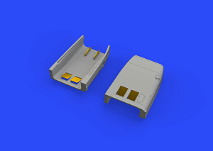 Additions (3D resin printing) 1/48 Mikoyan MiG-23MF engine air intakes (designed to be used with Eduard kits and Trumpeter kits) 