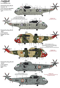 Decal 1/48 Westland Sea King Collection Pt5 (6) (Xtradecal)