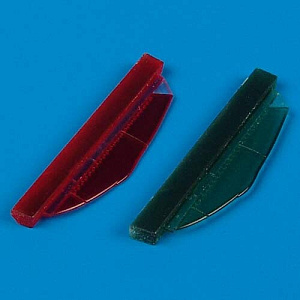 Additions (3D resin printing) 1/72 Republic F-105D Thunderchief position lights (designed to be used with Trumpeter kits) 