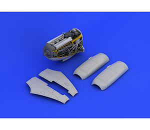 Additions (3D resin printing) 1/48 Spitfire Mk. IX Advanced (designed to be used with Eduard kits)