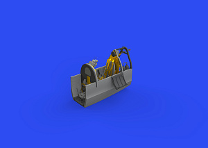 Additions (3D resin printing) 1/48 Supermarine Spitfire Mk.II cockpit (designed to be used with Revell kits) 