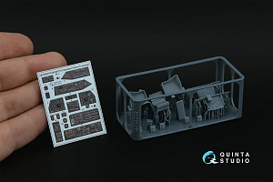 Mi-8MTV-5 Main Series, 3D-Printed & coloured Interior on decal paper (Trumpeter) (with 3D-printed resin parts) (Small version)