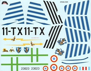 Decal 1/32  Republic F-84E/F-84G Thunderjet (2) (Zotz)