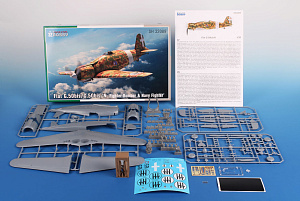 Model kit 1/32 Fiat G.50bis/G.50bis/N 'Fighter-Bomber & Navy Fighter' (Special Hobby)