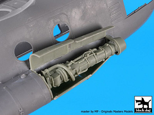 Additions (3D resin printing) 1/48 Mil Mi-8MT additional aggregate (designed to be used with Zvezda kits) 