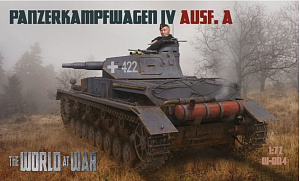 Model kit 1/72 Panzerkampfwagen IV Ausf.A (World At War) (IBG Models)