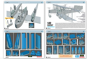 Model kit 1/48 Caproni Ca.3 (Lukgraph)